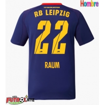 Camiseta RB Leipzig David Raum #22 Visitante Equipación 2025-26 manga corta
